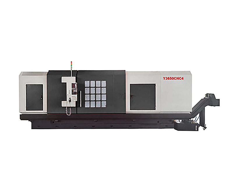 Y3650CNC4型卧式四轴数控内齿滚齿机